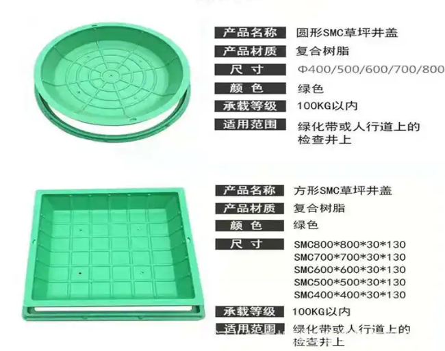 信阳树脂复合种植井盖展示